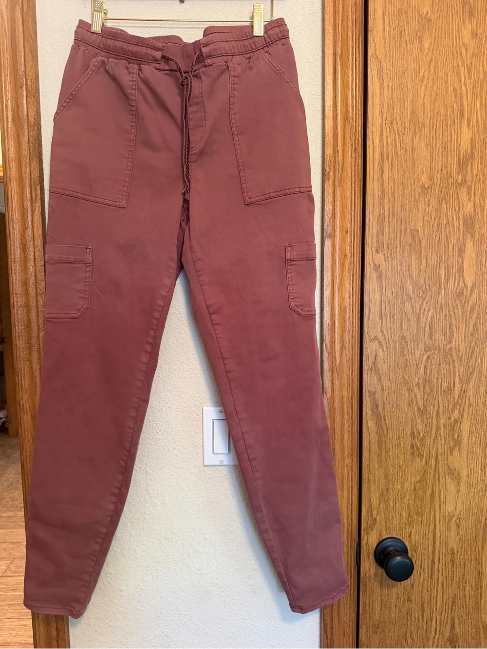 Maurices Mauve Cargo Joggers